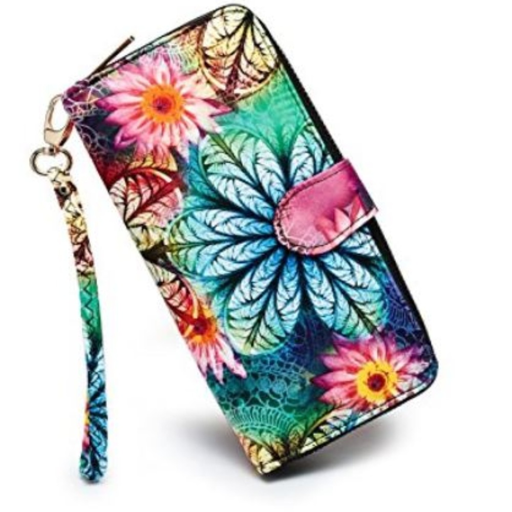 Bright Floral Womens wallet